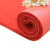 苏识 地垫大面积门口防滑红地毯室外防水垫子塑料丝圈 1.8米宽*5米长1.5cm厚 红色 块