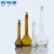 铂特体 容量瓶 加厚玻璃容量瓶高硼硅容量瓶 实验室器皿 实验用容量瓶 棕色 250ml