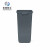 米奇特工 塑料垃圾桶 户外方形分类垃圾箱 灰色40L加厚无盖