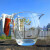 乐活森 玻璃公道杯带木把分茶器家用办公室耐热高硼硅玻璃茶具茶杯防烫 兰花公杯+钢漏