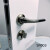 TATA木门专用尼克门锁磁吸锁室内卧室简约现代实木门锁隐藏锁 SF003青古铜色