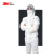 3M 4515TW 大包装白色带帽连体防护服XL 1件 白色 XL