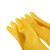 易美丽诺 LCF0727 乳胶手套牛筋工业劳保手套橡胶手套清洁洗碗手套 中码