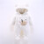 嘉贝艾尔婴儿衣服秋冬装加厚保暖棉衣婴儿连体衣包脚宝宝衣服0-1岁 熊猫 66cm