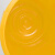定制黄色垃圾桶圆形大号加厚户外大容量塑料商用无盖大号有盖圆桶 50K有盖黄色