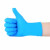 硅胶手套护手防裂一次性多用途100只乳胶男士大号大码多功能薄 蓝色PVC加厚款20只 M