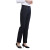 中神盾 WP-1902 职业女装西裤正装裤竖纹斜纹修身直筒黑色西装裤 藏青色 155-160/S (1-9件价格)
