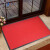 米奇特工 PVC可裁剪双条纹酒店地垫 走廊过道防滑地毯 楼梯垫 大红色 2.0*5m