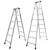 步步稳 铝合金人字梯可折叠多功能梯  单位：个 货期5-7天 2.5米七步