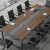 会议桌长桌简约现代办公室桌椅组合大桌子培训桌洽谈桌小型定制 1.8*0.9*0.75米(仅桌子)
