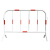飞权 红白烤漆铁马 市政施工护栏隔离围栏工地施工铁马 红白铁马（1500*1000mm）一个价