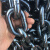 木可西国标G80锰钢起重链条吊索具手拉葫芦铁链条吊装桥用链条拖车1/2吨 4mm锰钢链条