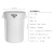 乐柏美垃圾桶大号商用工业户外厨余带盖rubbermaid大容量 白色 38L垃圾桶