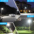 新农村道路照明100W太阳能灯 户外防水LED一体化太阳能路灯 100W【100颗灯珠】光控+遥控 太阳能路灯