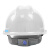 华信 小金刚ABS安全帽带透气孔V-PLUS一指键 帽前印丰电logo+帽后印编号 白色 