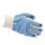 霍尼韦尔（Honeywell）2232092CN双面点塑防滑 耐磨 建筑工业 工作手套 双 蓝色 7码 