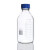 透明棕色蓝盖试剂瓶实验室丝口瓶螺口玻璃带刻度样品瓶定制 棕色100ml
