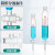 玻璃筒形型滴分液漏斗四氟活塞恒压漏斗实验室玻璃仪器耗材25501002505001000m 四氟活塞具刻度25ml