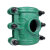 尺越 哈夫节式分水器 抢修器 球墨铸铁变径三通 水管堵漏器 DN65*50