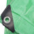 上柯 D4028 果绿色加厚防雨布 4X10m 防水防晒遮阳棚布苫布盖布彩条布PE塑料布