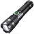 圣菲火P50强光变焦手电筒 电量显示USB充电照明强光手电筒 B712套装：26650锂电池*1+USB线+塑料