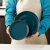 萌依儿碗筷套装单人北欧式轻奢金边餐具网红碗家用餐具汤碗面碗陶瓷碗的 7.5寸浅盘(一个)墨绿色 0头
