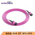 乐威达 光纤跳线 MPO-MPO 多模12芯 紫色 3m LWD-12MPO-M403