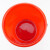 丰稚 红色手提塑料水桶 加厚洗车桶储水桶清洁塑料胶水桶 1个