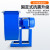 京仕蓝4-72离心风机耐高温引风机380V工业锅炉厨房换气蜗牛除尘排风 3.2A-2.2KW-2P-(380V)