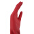 海斯迪克 gnjz-131 加厚乳胶手套 牛筋加长橡胶手套 清洁劳保手套 红色38cm长 M码