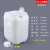 樵牧人 工业堆码桶 化工塑料桶 废液桶 25L半透明A款配透气盖 