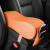 润冰楠适用于雅阁7七代8八代9九代汽车用品车载扶手箱增高加高垫套 A款记忆棉-橙色