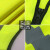 曼睩 多口袋针织布荧光黄XL 反光背心施工安全反光马甲环卫工反光背心ML013