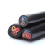 XINLAN电线电缆护套线系列RVV16*0.75平方国标十六芯多股铜芯绝缘软线电源线照明线电工信号线黑色 1卷