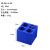 低温0.2冷冻铝制1.5配液模块244060964678孔PCR0.2恒温冰 蓝色4孔冰盒适配50ML离心管