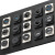 D型模块对接焊接底座86型面板信息盒音箱视频插座卡侬网络USB数据 超六类CAT6A对接座