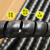 举山 螺旋缠绕管 ZRC28 内径28mm 黑色 1米 PP材质 加厚线缆保护套管