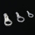 定制适用欧式OT1-4冷压端子1.5 2.5-3 5 6 8 10 圆型裸铜线鼻子焊口接线耳 OT2.5-6 100个 2.5平分线-6MM孔