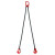 尚留鑫 起重链条吊索具5吨0.5米双腿G80锰钢组合吊具