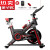 回可动感单车家用小型静音运动室内健身房减肥女专用自行 黑红色（豪华款） 承重300