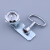 晶飞定制 MS705不锈钢三角锁  工业机柜不锈钢/四角锁 /三角锁/一字锁配电柜门锁 四角锁+钥匙
