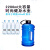 钢盾2000ml大容量运动水壶健身水杯男塑料便携太空杯子女2.2ml水桶 钢盖 PETG透明蓝2.2L 不可装开水