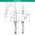 汉斯格雅（Hansgrohe）达丽丝系列镀铬单把手抽拉式出水厨房龙头