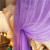 南极人蚊帐家用1.8米三开门1.5米不锈钢支架公主风落地式加密蚊帐可拆洗 皇冠-紫色升级烤漆支架 200*220cm床