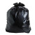 嘉创 黑色中大号垃圾袋 加厚平口垃圾袋 酒店物业办公用中大尺寸垃圾袋 65*80cm(50条)