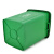 兰诗（LAUTEE）XDL-60B 新国标分类摇盖方形垃圾桶 物业环卫垃圾桶 60L绿色-厨余垃圾