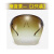 适用于同款韩国透明pvc口罩全透餐饮专用塑料带的微笑防雾飞 渐变茶2个装(防雾款) 升级全面