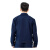柯瑞柯林 透气长袖薄款牛仔工作服套装 深蓝色 S码 1套 GZF9216 企业定制