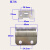 通用有线理发器刀头理发带线刀片拉线电推剪配件推头宽窄替换 宽刀头46mm