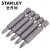 史丹利（STANLEY）10件套6.3MM系列十字旋具头风批组套批头起子头汽修机修工具 63-026T-23 （PH0x50MM）现货